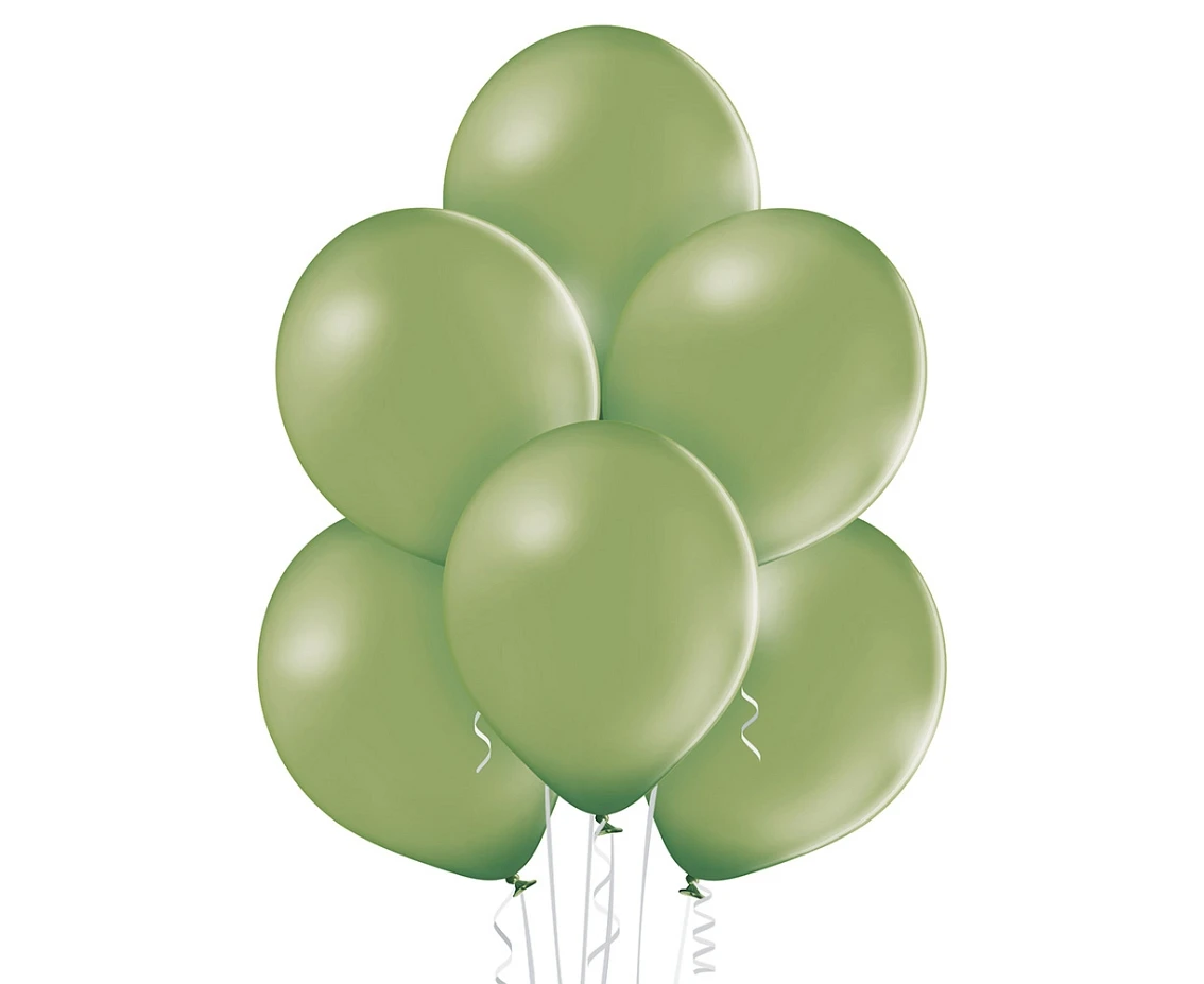 Balloons Belbal 12", B105-488, pastel rosemary green, 100pcs